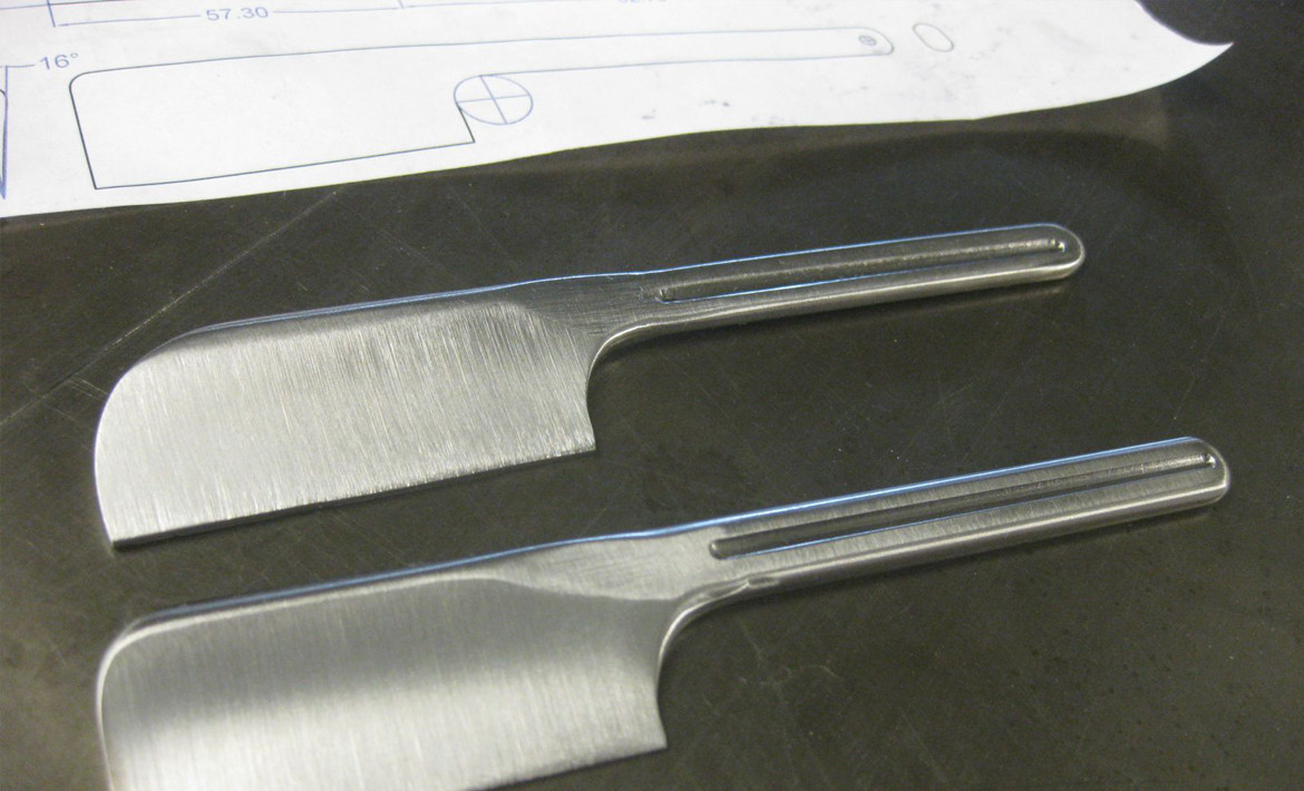 Custom made tooling from drawing or actual sample